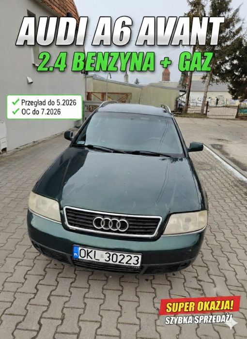Audi A6 2.4 Benzyna+ GAZ