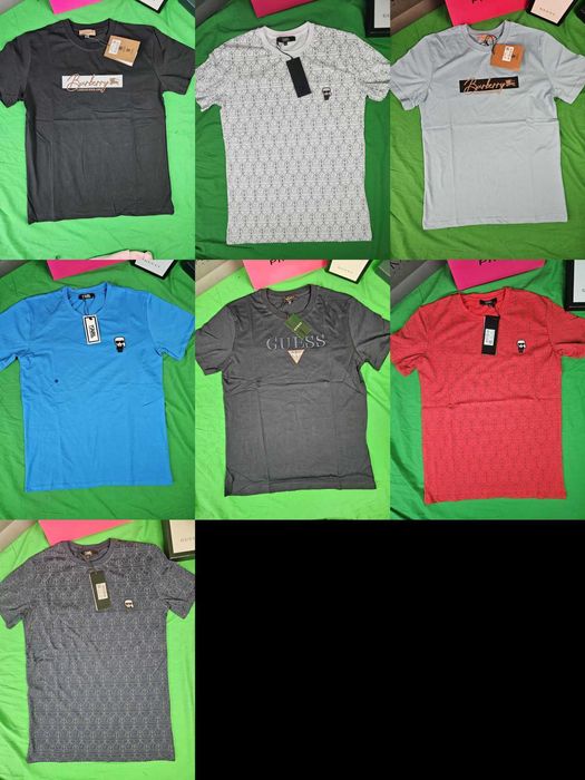 Koszulka Premium męska karl lagerfeld guess shirt burberry nowość Hit