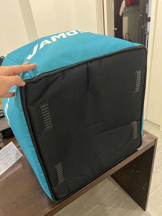 Sacolas térmicas para transporte de comida.