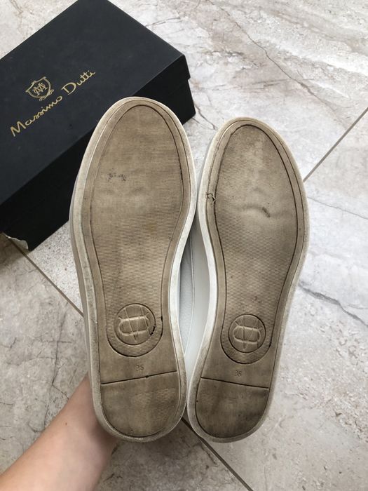 massimo dutti жіночі білі кеди 36 розмір