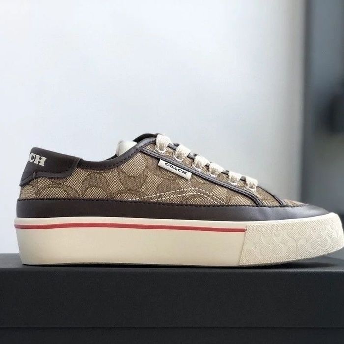 Кеди шкіряні  Coach коач коуч кеды