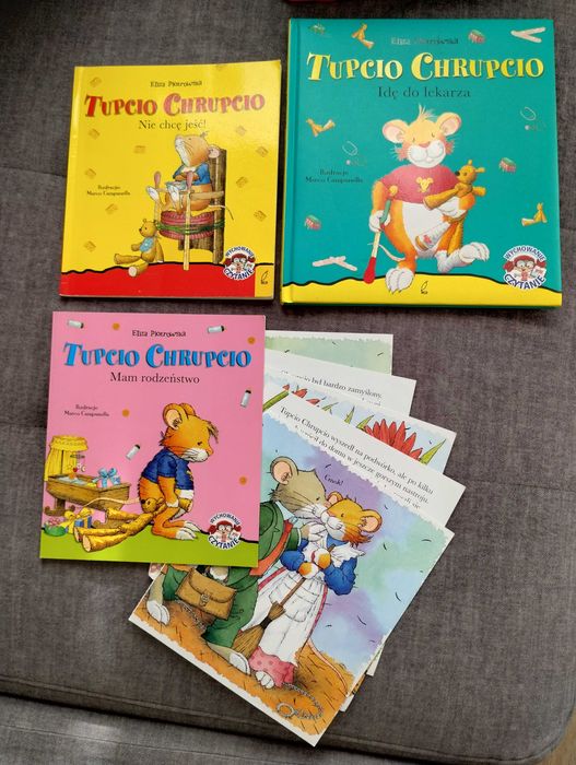 Tupcio Chrupcio 3 książki