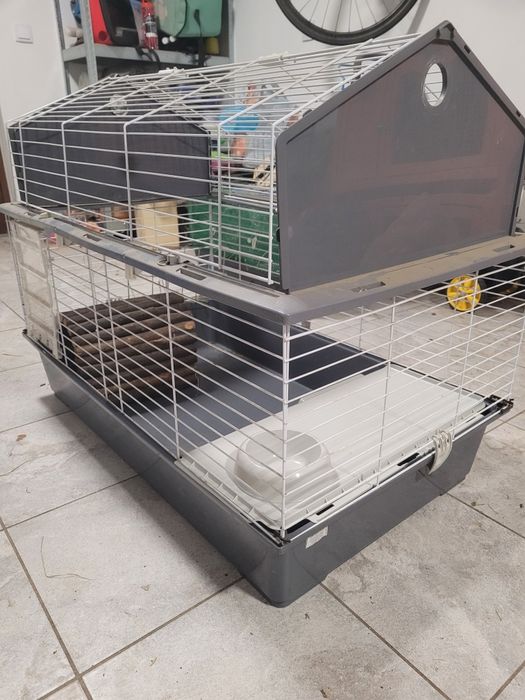 Klatka dla królika, świnki morskiej, szynszyla, chomika, Duża!