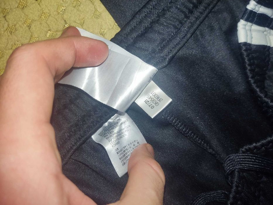 Адідас штани SQ21 TR PNT Y GK9557 чорний колір розмір М