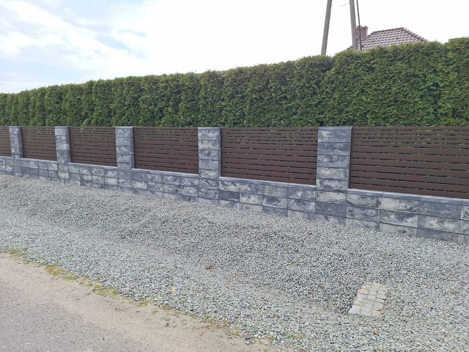 Ogrodzenie frontowe - Nowoczesne i Solidne