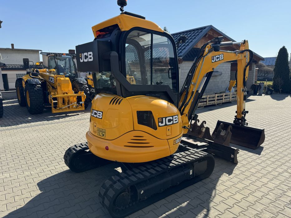 JCB 8035 - 2017r. 2000h, szybkozlacze hydrauliczne, klimatyazacja