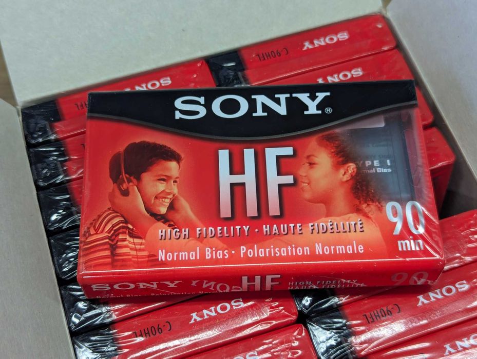 SONY HF90 Аудіокасети аудио кассеты пак 16 штук SONY HF90  USA