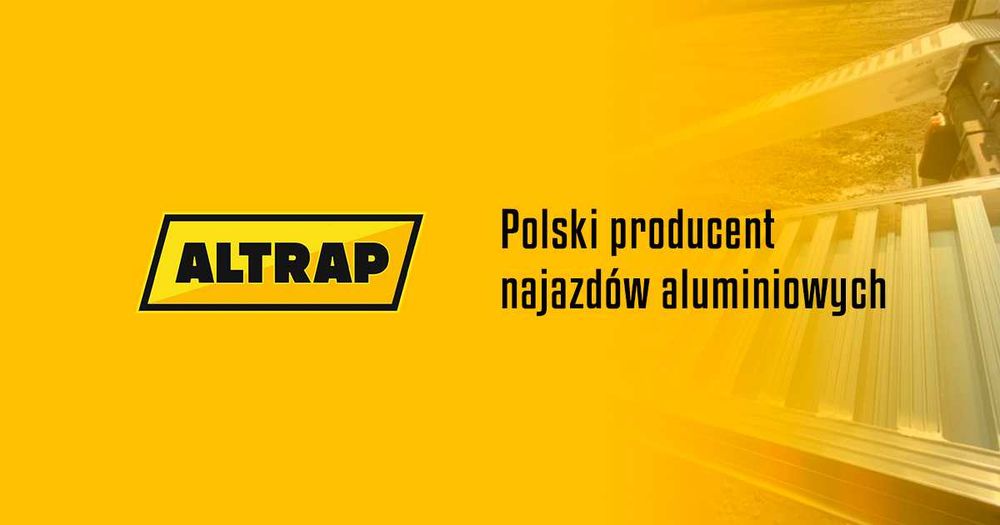 Polskie Najazdy aluminiowe ALTRAP 3m/10ton