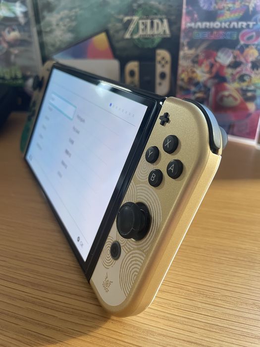 Nintendo Switch OLED | Edição Zelda | + Acessórios
