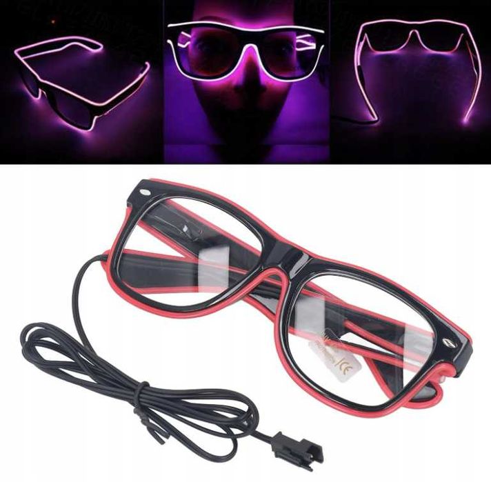 Okulary Imprezowe LED