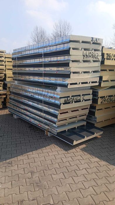 Płyty warstwowe, izolacyjne, obornicki, ścienne, dachowe, garażowe