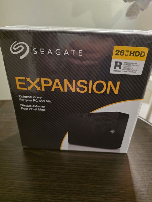 Seagate Expansion Desktop 26TB - Zewnętrzny dysk twardy, 3.5", USB 3.0