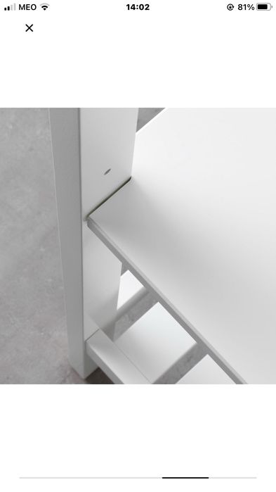 Estante Hemnes Ikea branca