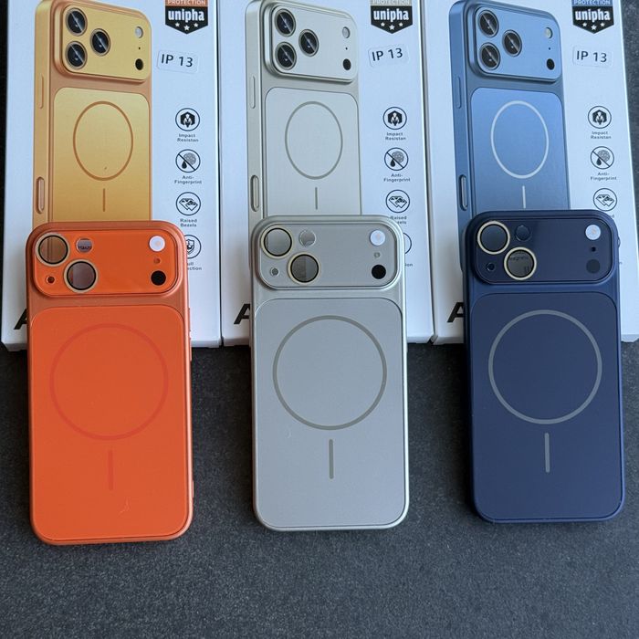 Чохол iPhone 13 | 14 Ag Glass матовий скляний з MagSafe дизайн айфон 17. Чехол айфон 13 | 14 в стиле айфон 17 из защитой камер