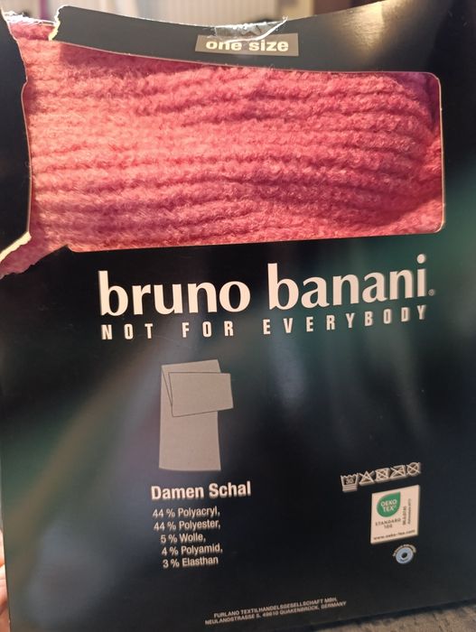 Szal Bruno Banani różowy