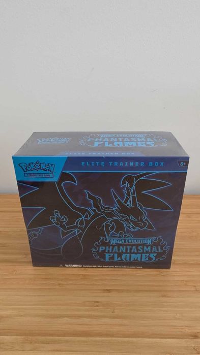 Pokémon TCG - Phantasmal Flames ETB Selada - Inglês