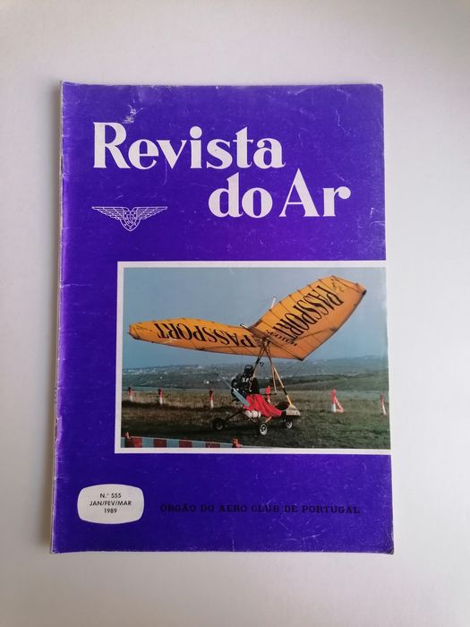 Revista do Ar n° 555, edição Jan/Fev/Março de 1989
