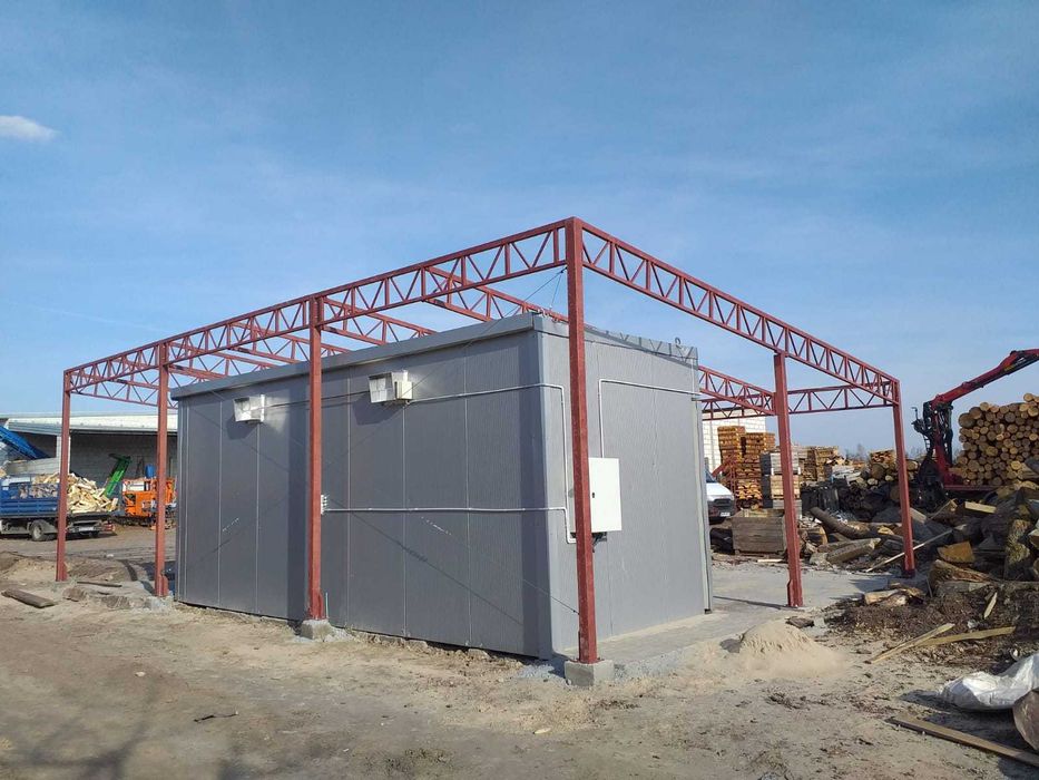 Konstrukcja Stalowa 6x24 Hala Magazyn Garaż Zadaszenie - Nowa / Mocna