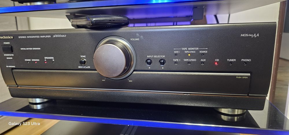 Technics SU-A800M2 zintegrowany wzmacniacz mocy+oryginalny  pilot-bdb stan