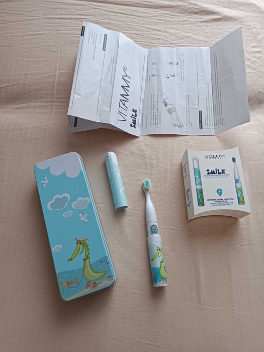 Szczoteczka soniczna VITAMMY Smile Krokodyl dla dzieci