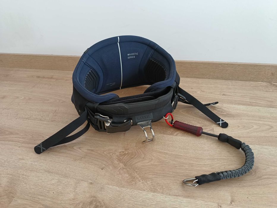 Trapez mystic majestic, sztywny, hard shell, kitesurfing, windsurfing, harness