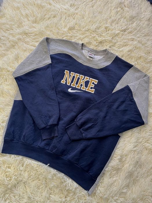 Camisola Nike Azul e Cinza