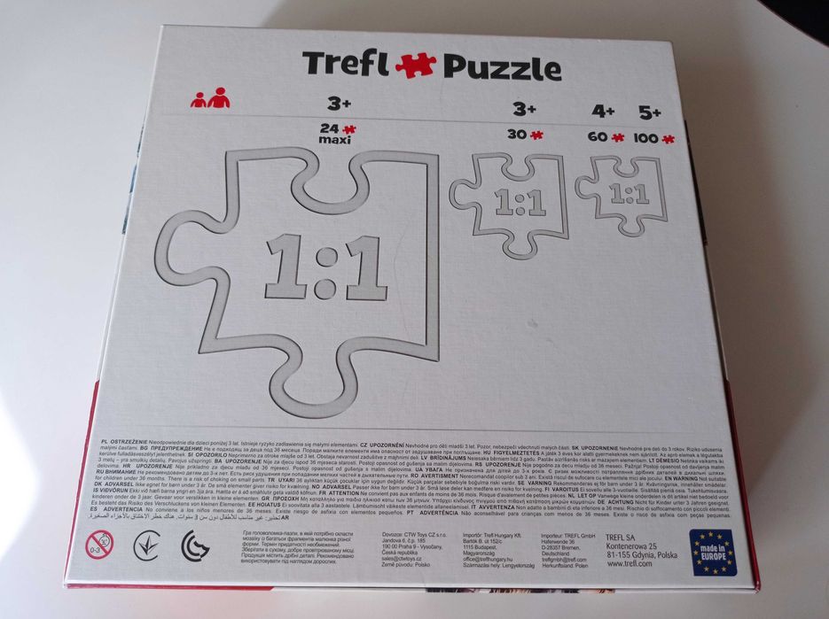 Puzzle Star Wars 4 szt Trefl