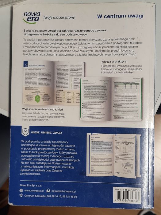W centrum uwagi  1 zakres rozszerzony Janicki