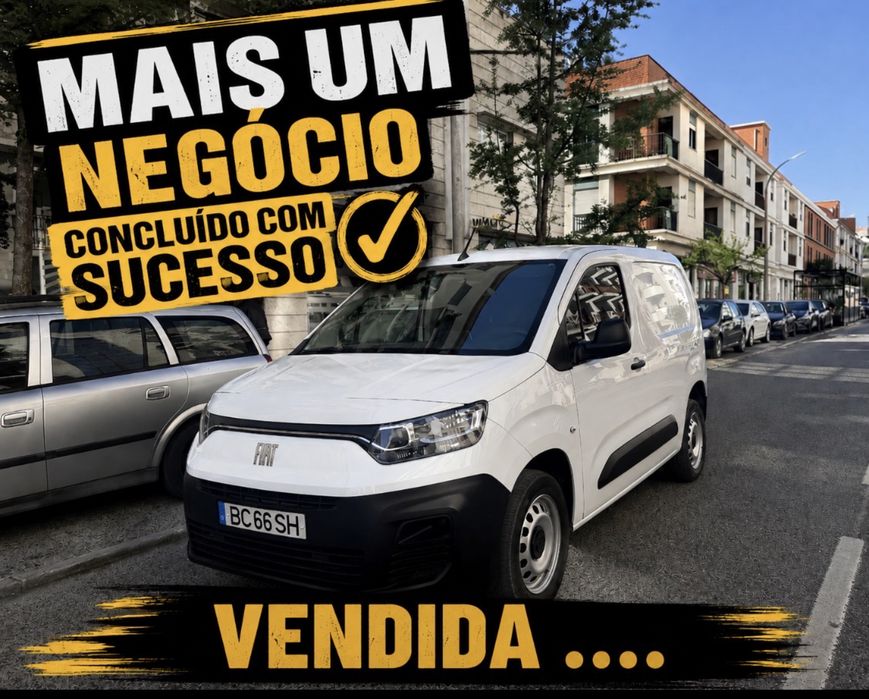 Fiat Doblo 1.5 HDI 2023 NACIONAL 3 Lugares  !! 43 MIL KMS ( já tem iva 23 % ) NOVO MODELO