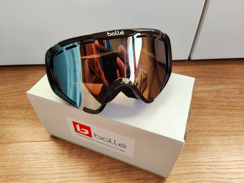 Gogle narciarskie dziecięce Bolle Explorer OTG czarne GWARANCJA