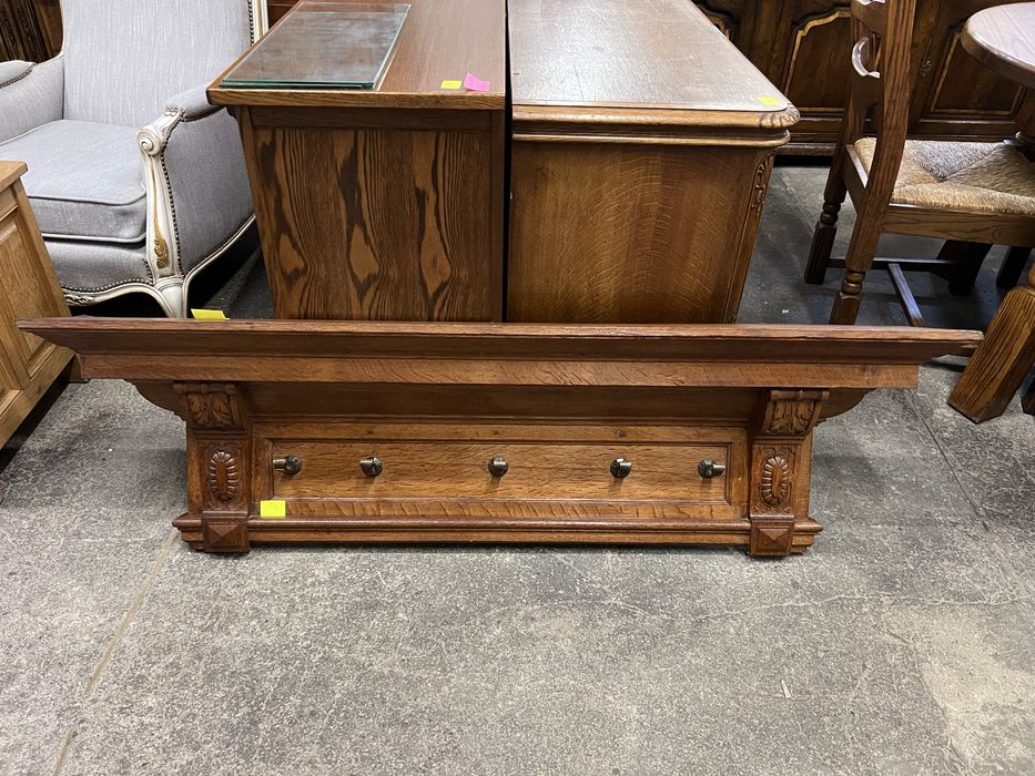 Wieszak dębowy ścienny/Raty