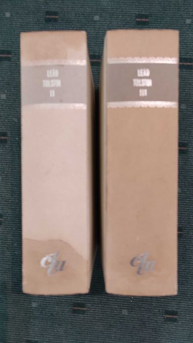 Guerra e Paz  -Leão Tolstoi - 2 Volumes