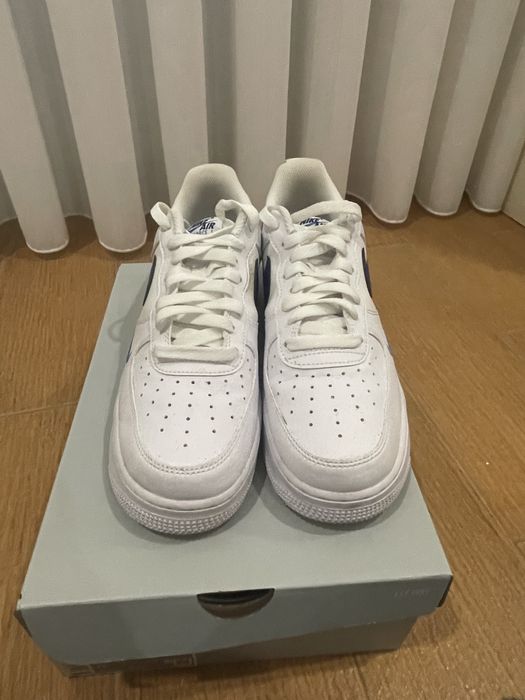 Air force 1 com logo azul