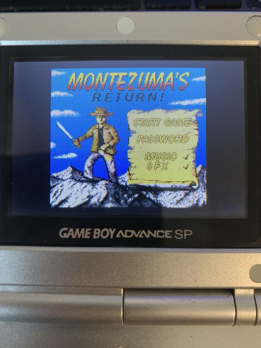 Montezuma’s Return Gameboy Game Boy Nintendo
