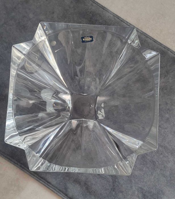 Conjunto Cristal Vintage – Vista Alegre Atlantis + Bohemia (centro mesa) - Novas