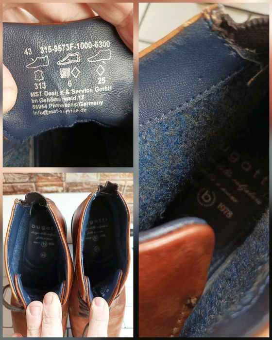 зимові черевики Bugatti  (43р.27.5 см)