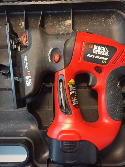 BLACK & DECKER 3 в  1  шуроповерт лобзик шлифовальная машина с кейсом