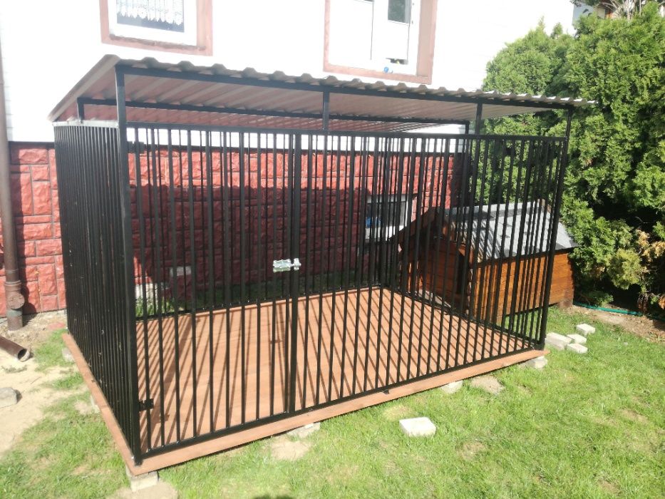 Kojec Klatka Box Zagroda Buda dla psa 3x2 Solidny Montaż Gratis