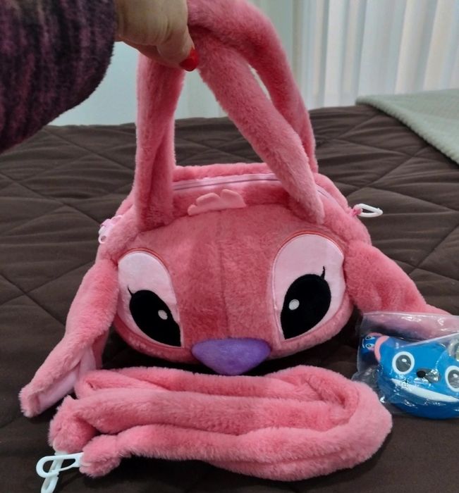 Mala e carteira do Stitch