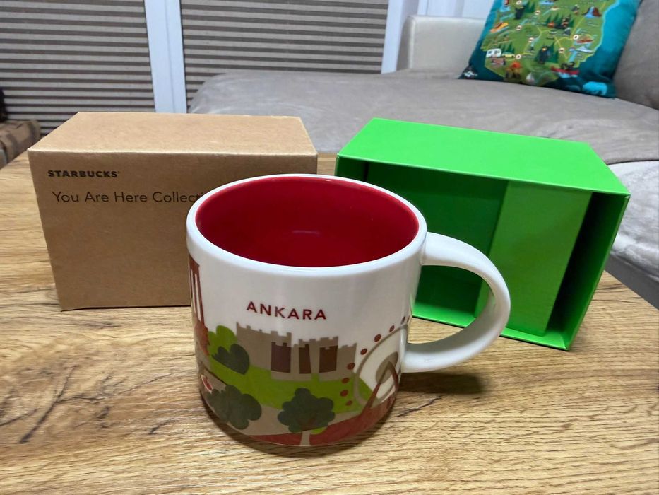 Kubek Kubeczek Starbucks Ankara NOWY You Are Here