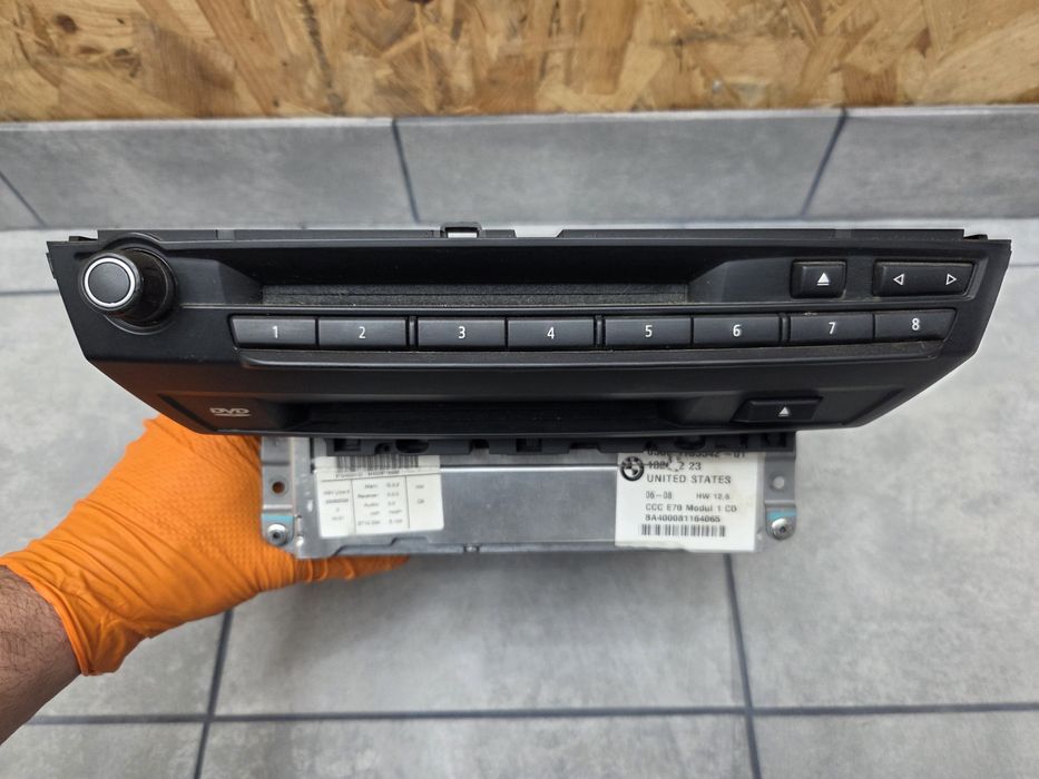 Radio CCC samochodowe BMW X5 e70 czytnik nawigacji navi