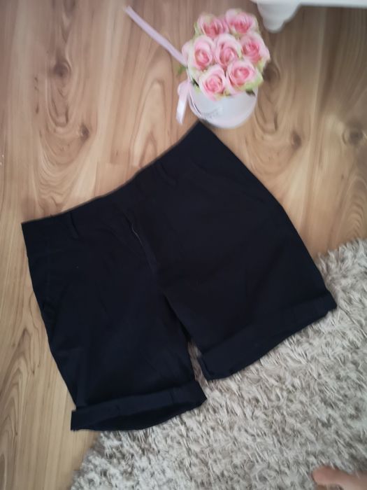 Spodenki krótkie damskie bawełniane szorty Bermudy XL