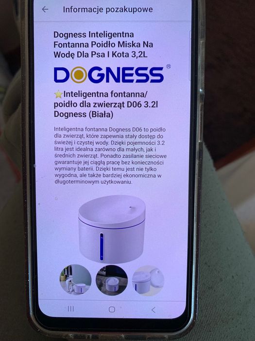 Automatyczne Poidełko fontanna Dogness,poj.3,2l