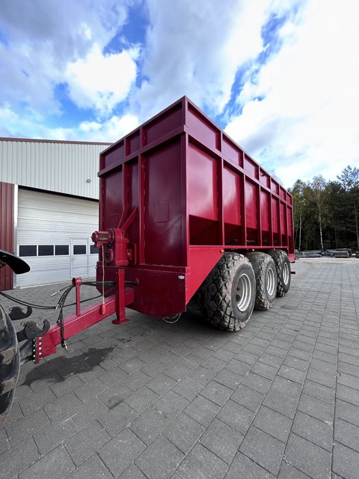 Przyczepa rolnicza do zboża -kukurydzy