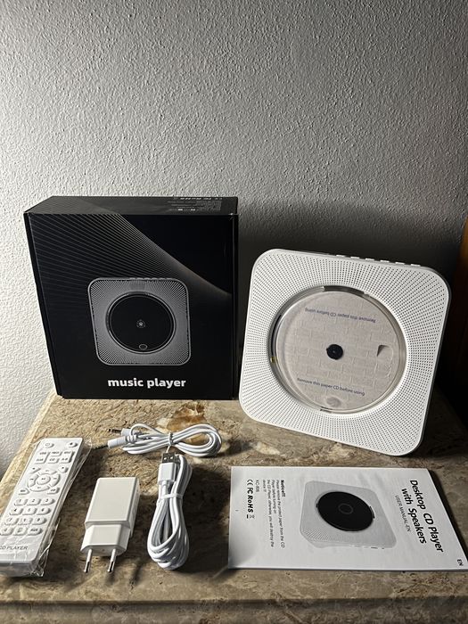 Coluna/Rádio/Leitor de Cd’s Novo