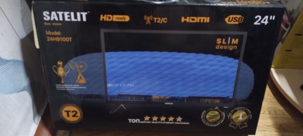 Продам ТВ  SATELIT 24 H9100T