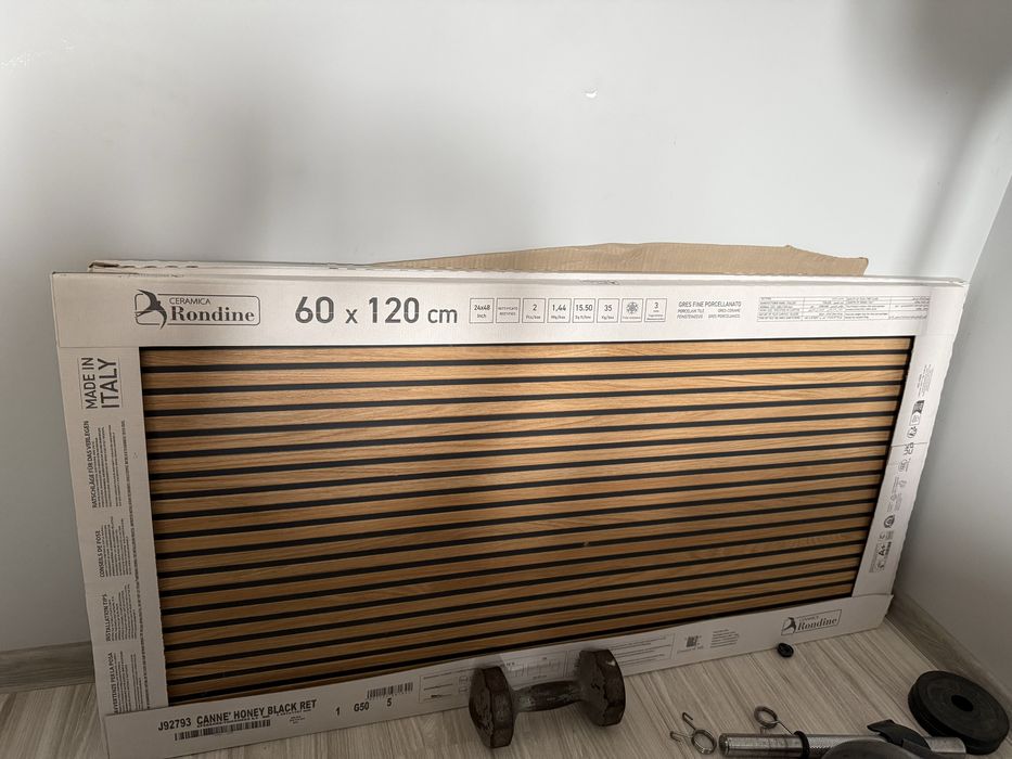 Płytki gresowe Ceramica Rondine 60x120 LAMELE Włoskie - 2,88 m2