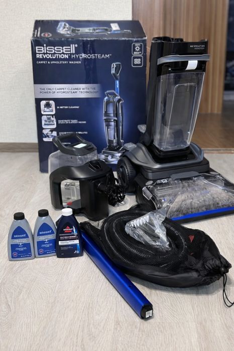 Bissell Revolution HydroSteam | миючий пилосос | ідеал