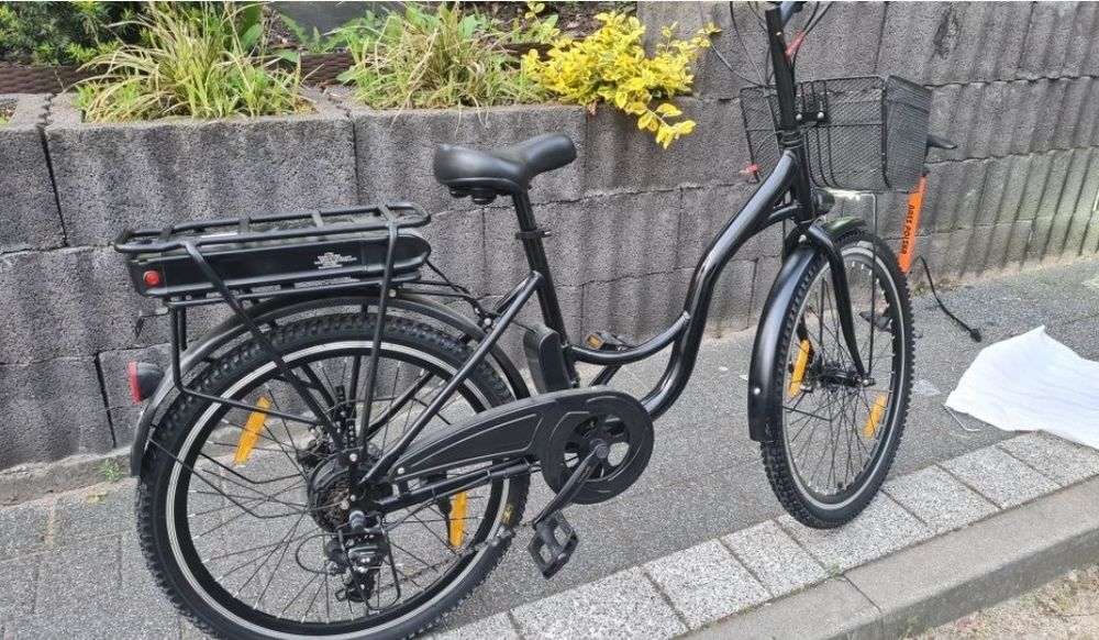 Rower Elektryczny Gwarancja Nowy od 155 do 180 cm wzrostu