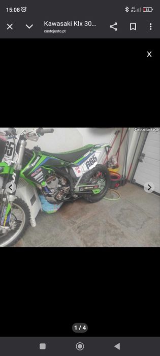 Mota Kawasaki KLX300